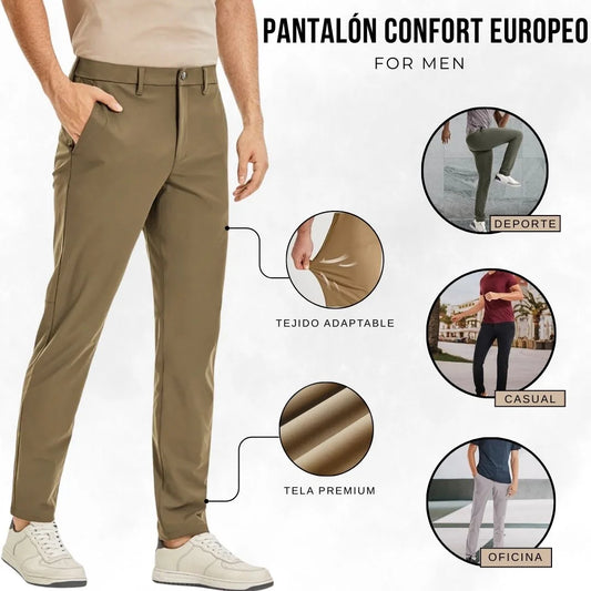PANTALONES EUROPEOS FOR MEN
