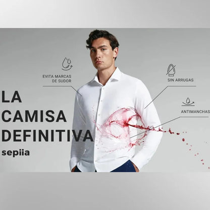 CAMISA ANTI-MANCHAS EUROPEA