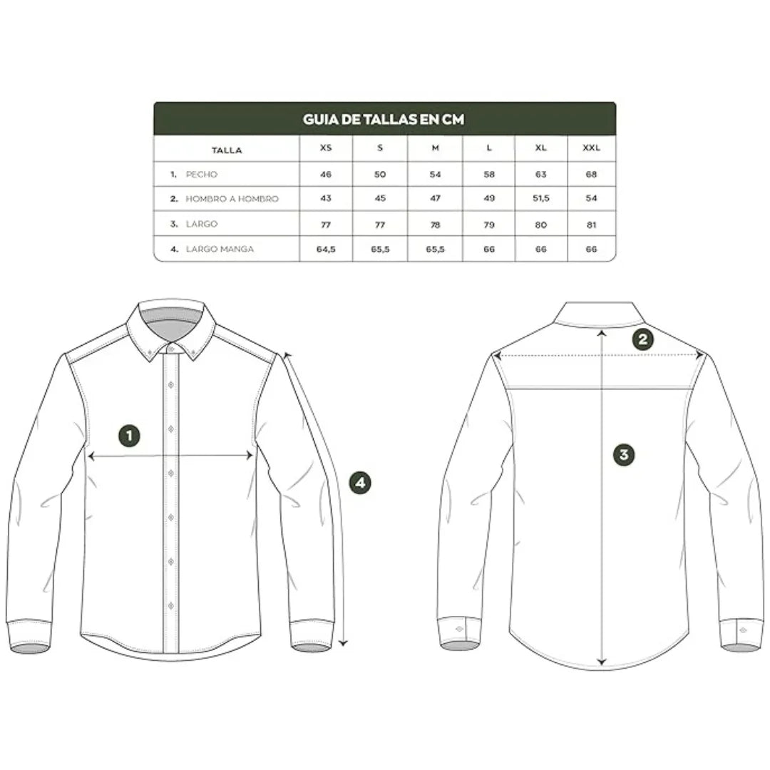 CAMISA ANTI-MANCHAS EUROPEA
